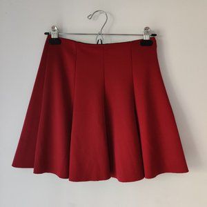 Twik Skater Skirt Burgundy